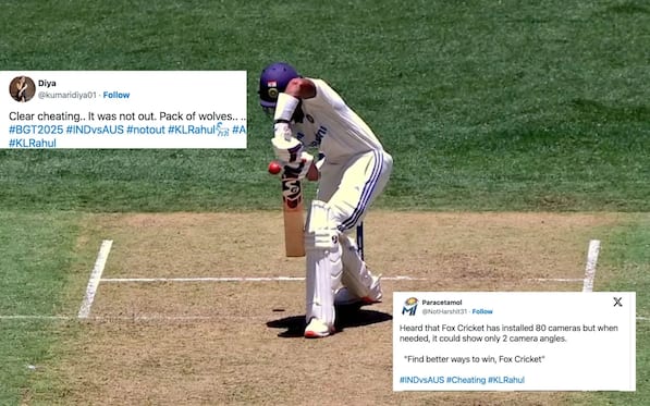 'Typical Cheating By Australia', Fans Fume After KL Rahul's Controversial Decision
